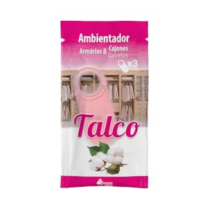 Ambientador Talco armarios y cajones