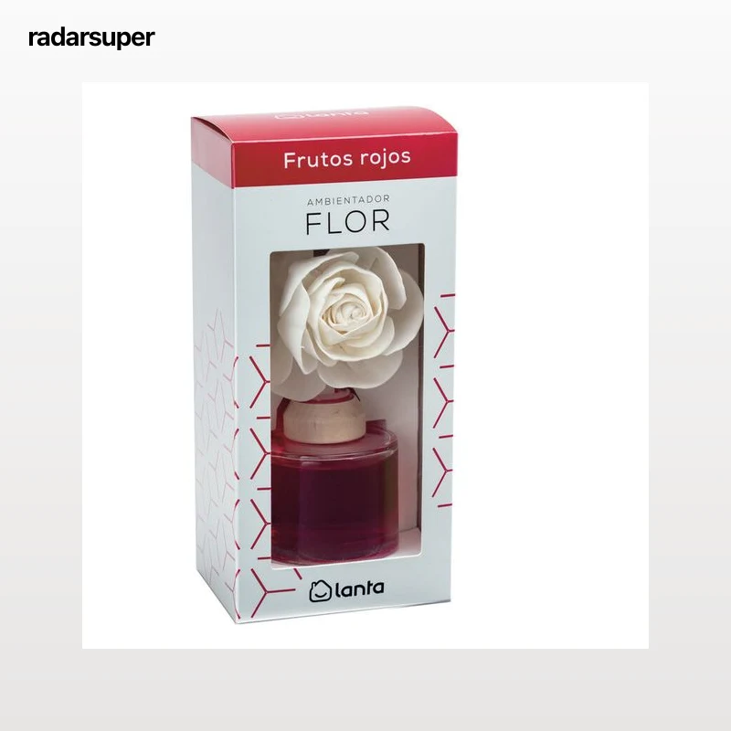 Ambientador tipo flor Lanta 90ml frutos rojos