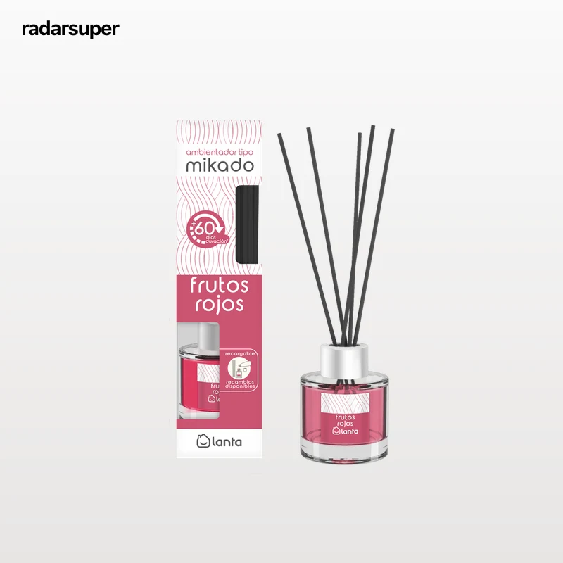 Ambientador tipo mikado Lanta 50ml frutos rojos