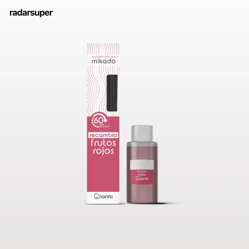 Ambientador tipo mikado Lanta 50ml recambio frutos rojos