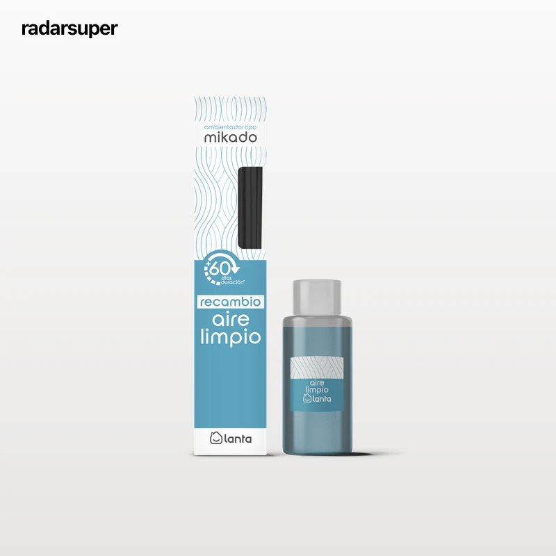 Ambientadores tipo mikado recambio Lanta 50ml aire limpio