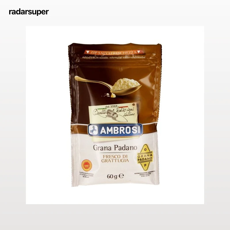 AMBROSI Queso rallado Grana Padano 60 g.