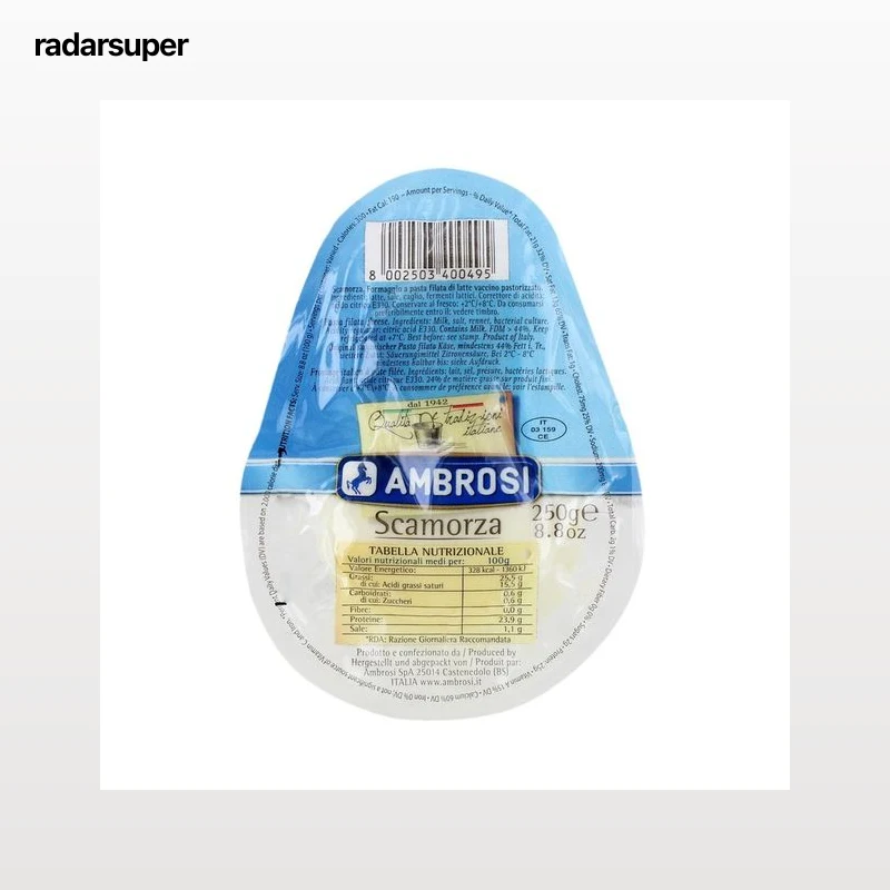 AMBROSI Queso scamorza blanco 250 g.