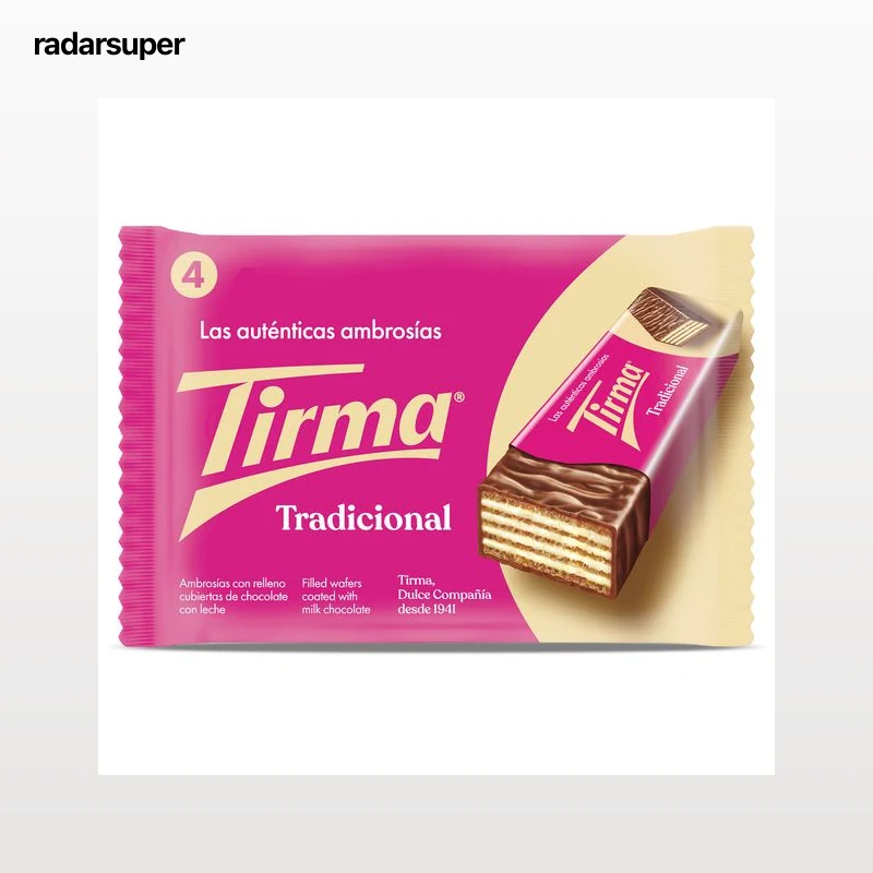 Ambrosías recubiertas de chocolate con leche Tirma 86 g