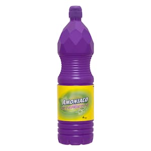 Amoníaco con detergente