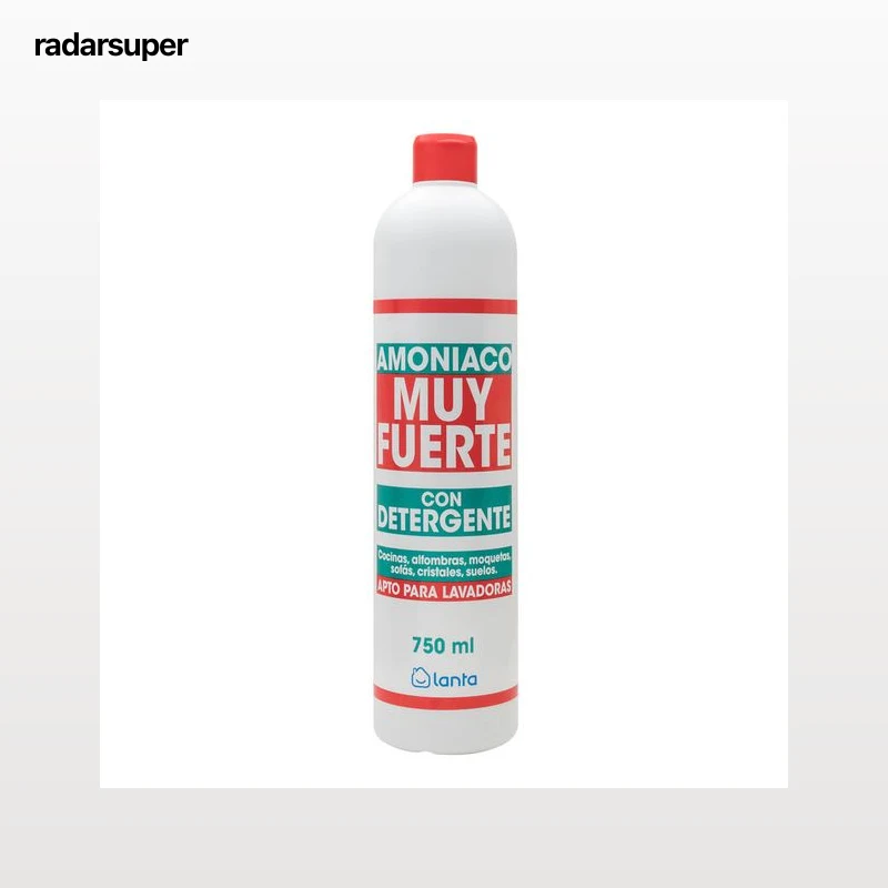 Amoniaco muy fuerte Lanta 750ml con detergente