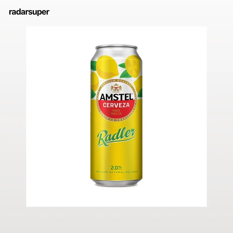 AMSTEL  Cerveza radler lata 50 cl.