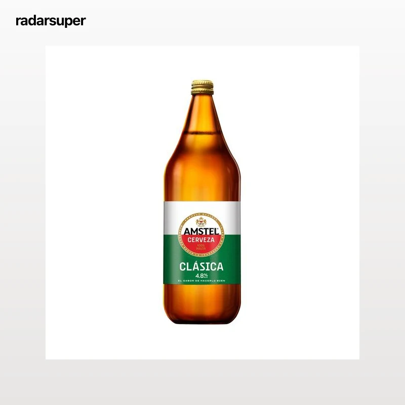 AMSTEL CLÁSICA Cerveza Botella de 1 l.
