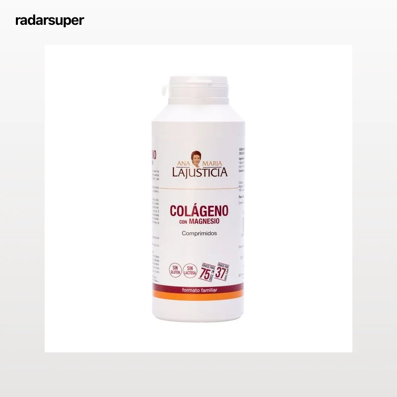 ANA MARIA LAJUSTICIA® Complemento alimenticio a base de colágeno con magnesio 450 comprimidos.