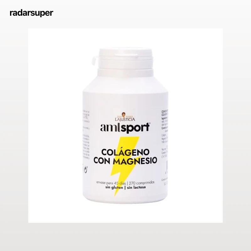 ANA MARIA LAJUSTICIA® Sport Complemento alimenticio a base de colágeno y magnesio 270 uds.