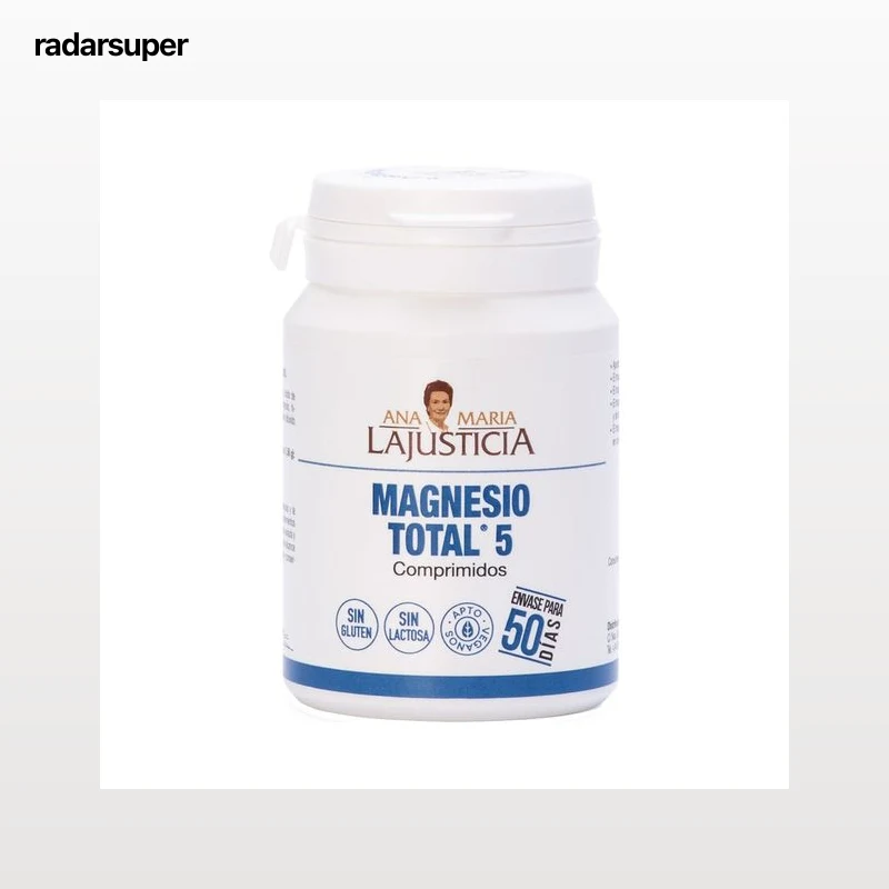 ANA MARIA LAJUSTICIA® Total 5 Complemento alimenticio a base de magnesio 100 uds.