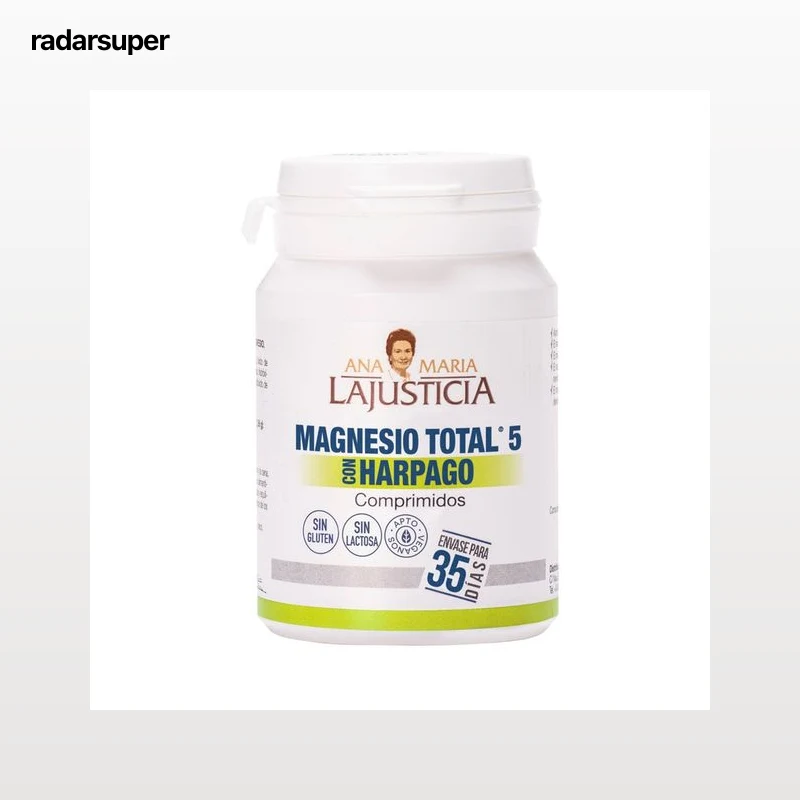 ANA MARIA LAJUSTICIA® Total 5 Complemento nutricional a base de Magnesio con Harpago 70 uds.