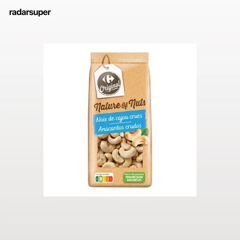 Anacardo crudo Original Carrefour 200 g.
