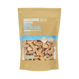 Anacardo tostado 0% sal añadida