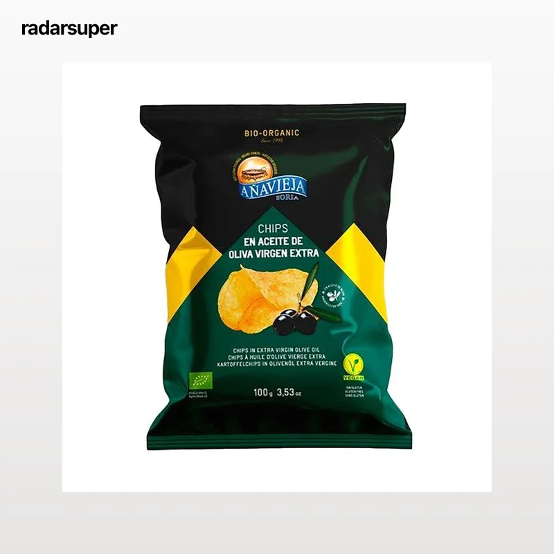 AÑAVIEJA Patatas fritas con aceite de oliva bio 100 gr.
