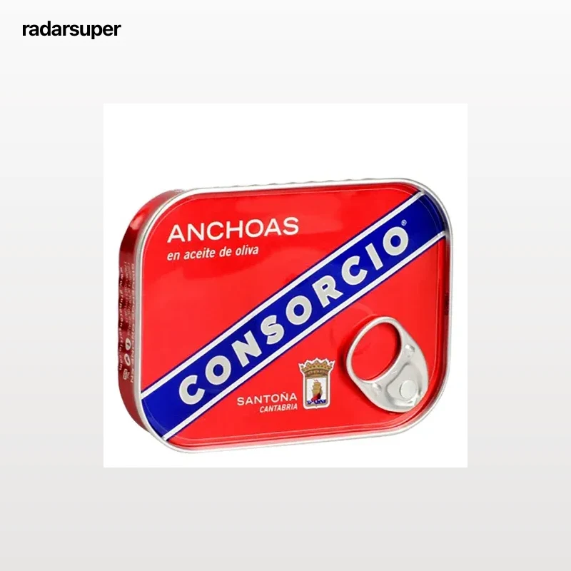 Anchoas en aceite de oliva Consorcio 78 g.