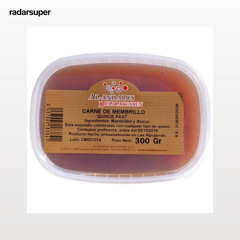 AL ANDALUS Carne de membrillo AL ANDALUS 300 g.