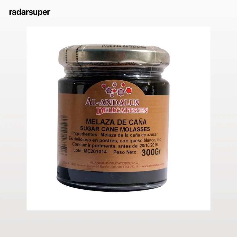 AL ANDALUS Melaza de caña de azúcar 300 g.