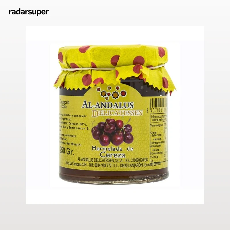 AL ANDALUS Mermelada de cereza 250 g.