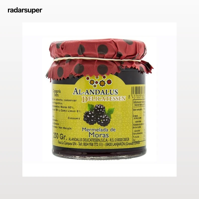 AL ANDALUS Mermelada de mora 250 g.