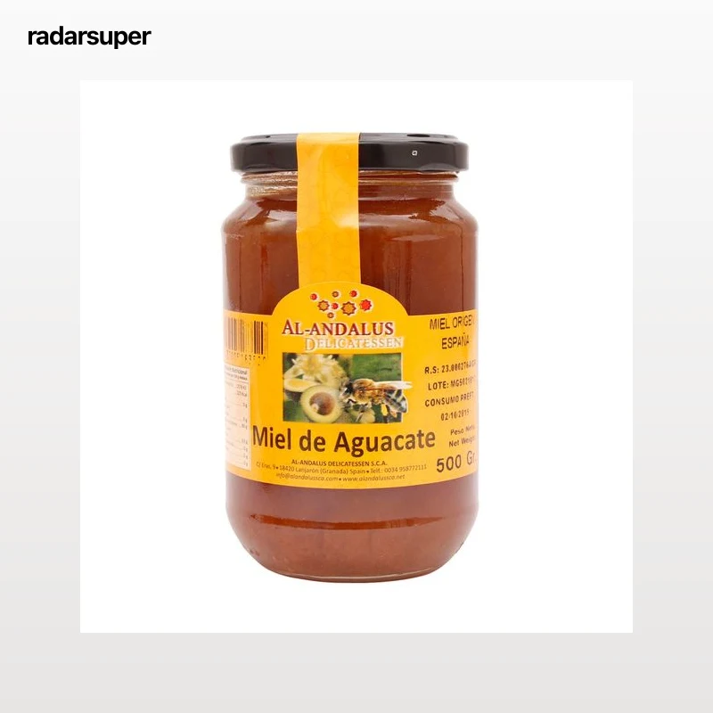 AL ANDALUS Miel de aguacate de Granada 500 g.