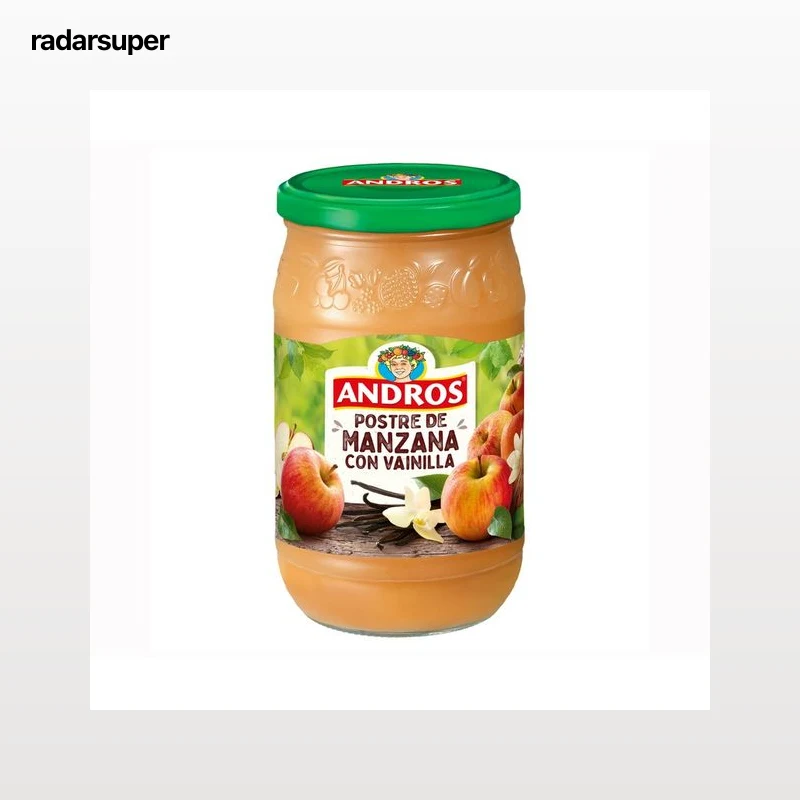 ANDROS Compota de manzana-vainilla 750 g.