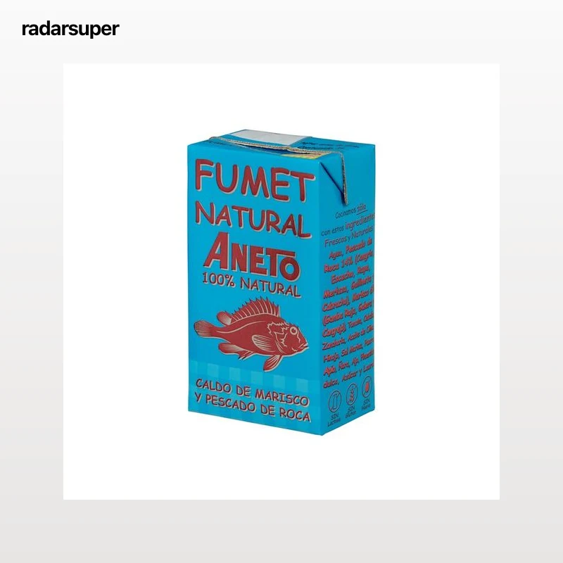 ANETO Caldo (fumet) de pescado y marisco de roca 1 l.