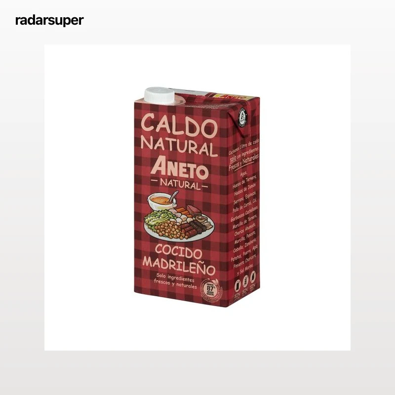 ANETO Caldo natural de cocido Madrileño 1 l.