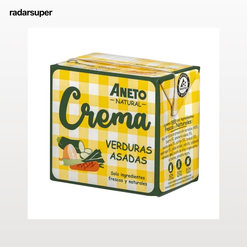 ANETO Crema de verduras asadas 500ml