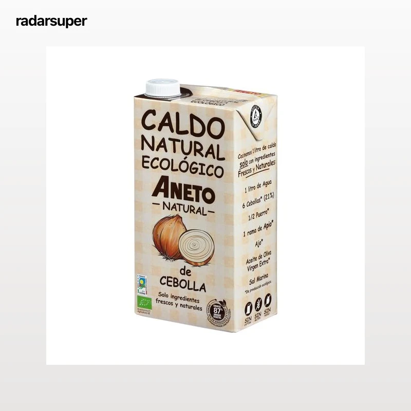 ANETO Natural Caldo de cebolla ecológico 1 l.