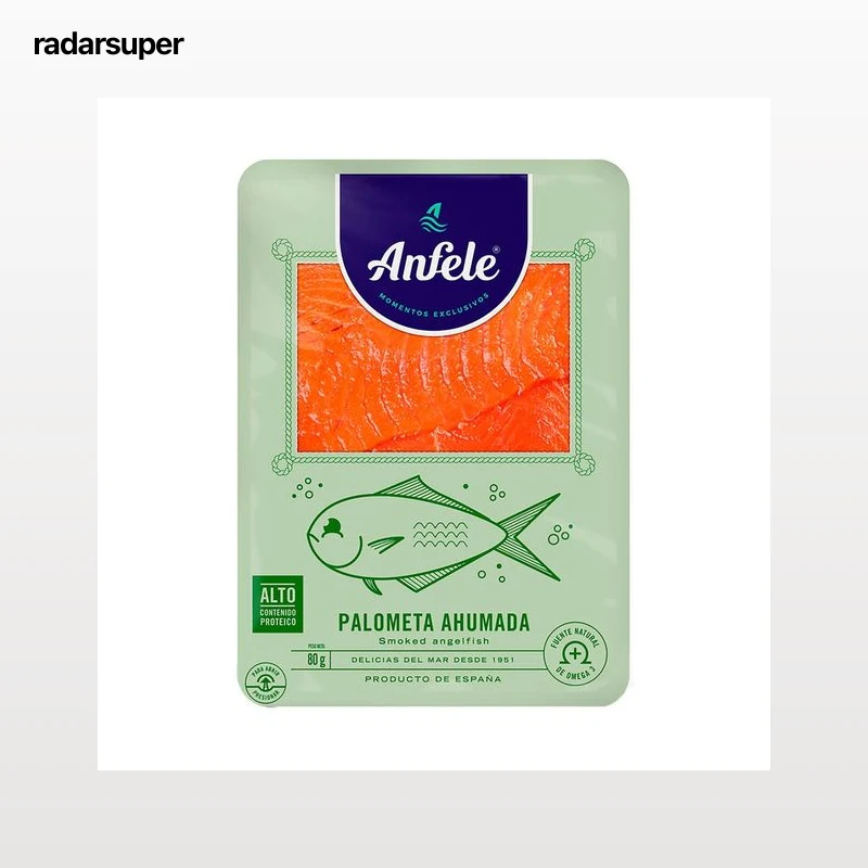 ANFELE Palometa roja ahumada 80 g.