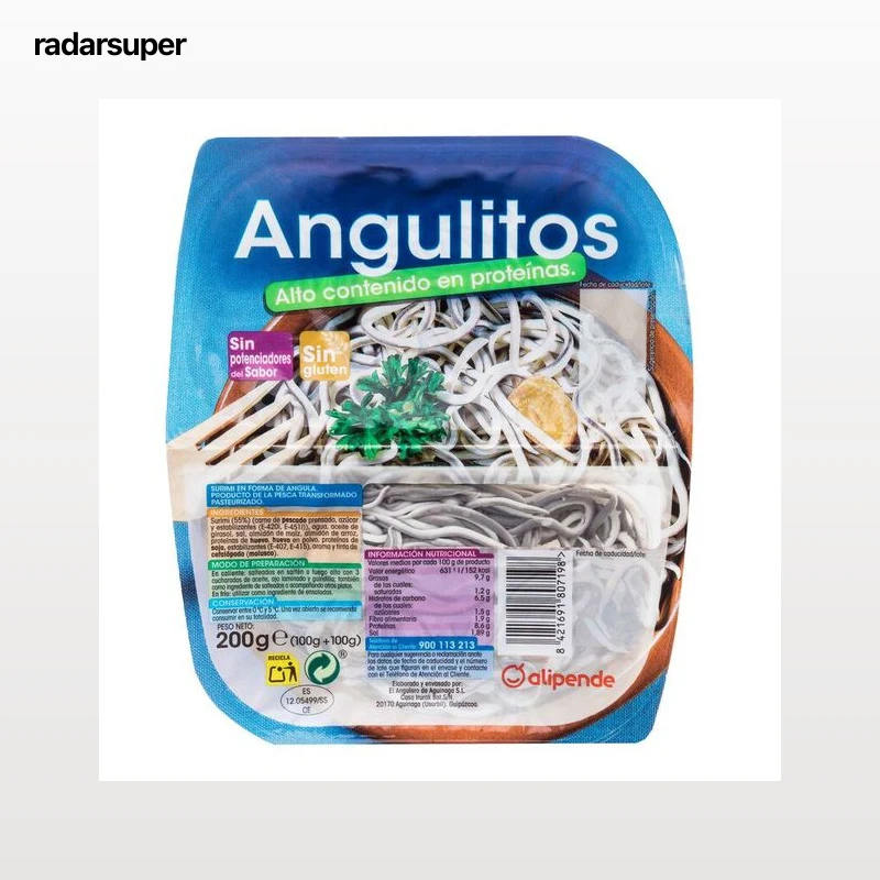 Angulitos sin gluten Alipende 200g