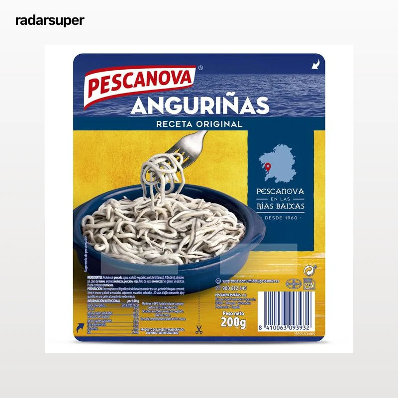 Anguriñas Pescanova 200 g