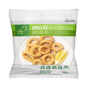 Anillas de pota a la romana Hacendado ultracongeladas