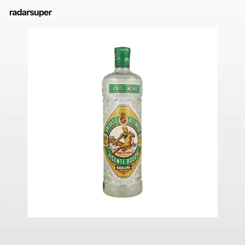 ANÍS DEL MONO Anis seco de destilación especial ANÍS DEL MONO botella de 70 cl.