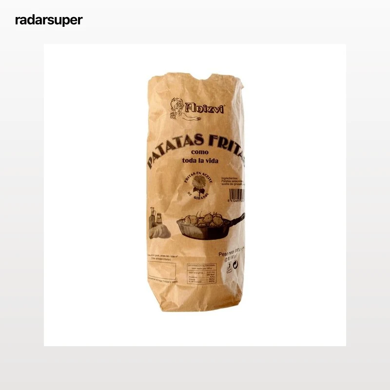 ANIZVI Patatas fritas artesanas en aceite girasol 300 g.