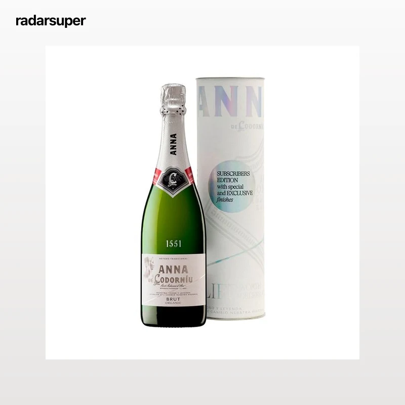 ANNA DE CODORNIU 1551 Cava brut ecológico botella 75 cl.