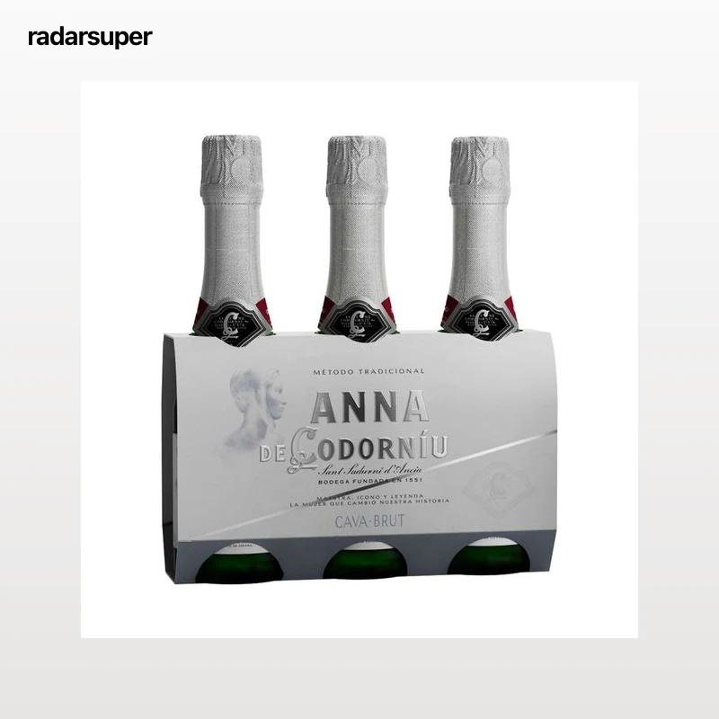 ANNA DE CODORNIU Cava brut benjamín 3 x 20 cl.