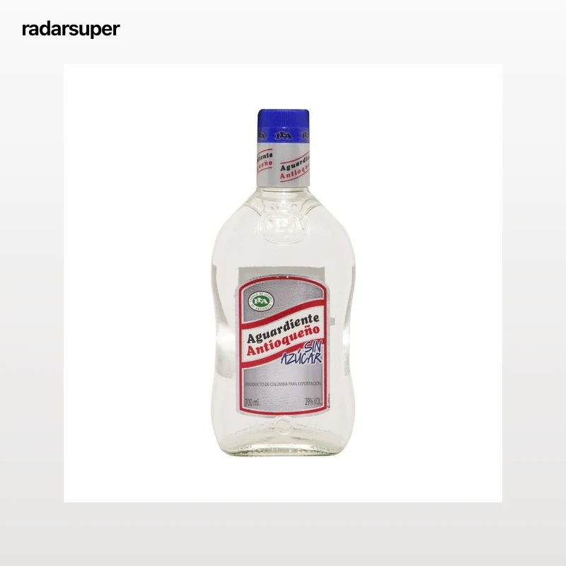 ANTIOQUEÑO Aguardiente de colomibia sin azucar ANTIOQUEÑO botella de 70 cl.
