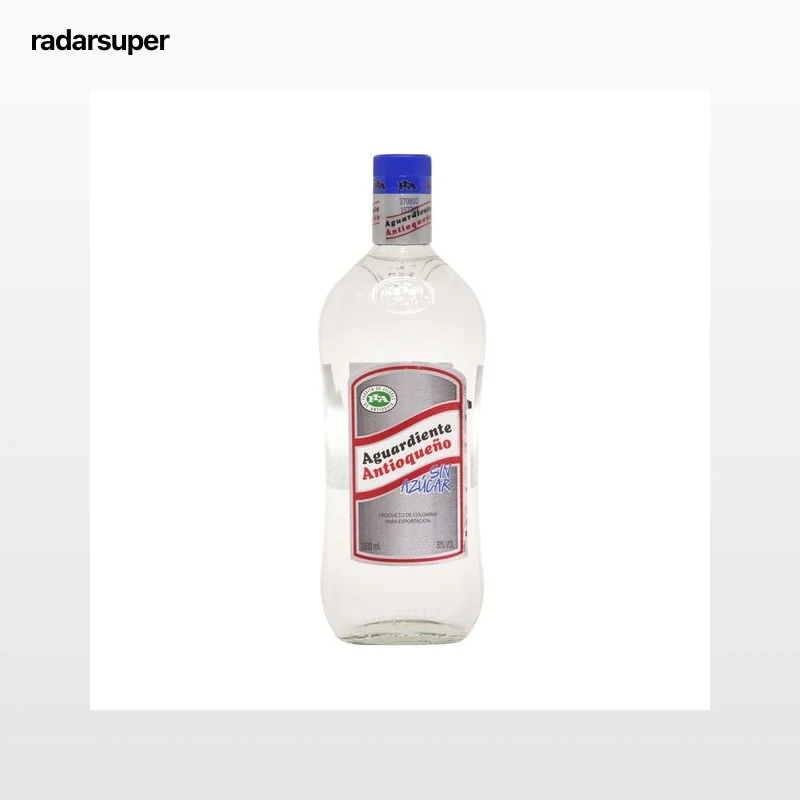 ANTIOQUEÑO Aguardiente sin azucar hecho en Colombia ANTIOQUEÑO botella de 1 l.