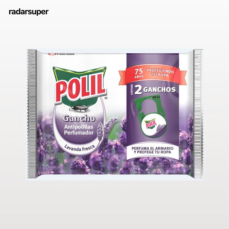 AntiPolilla gancho Polil pack 2 lavanda