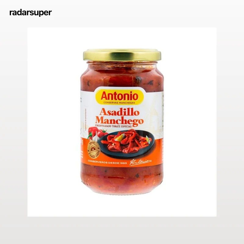 ANTONIO Asadillo manchego frasco de vidrio 350g