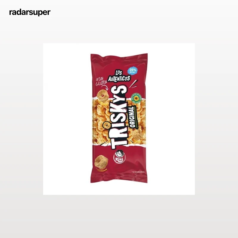 Aperitivo de maíz Triskys Risi sin gluten 115 g.