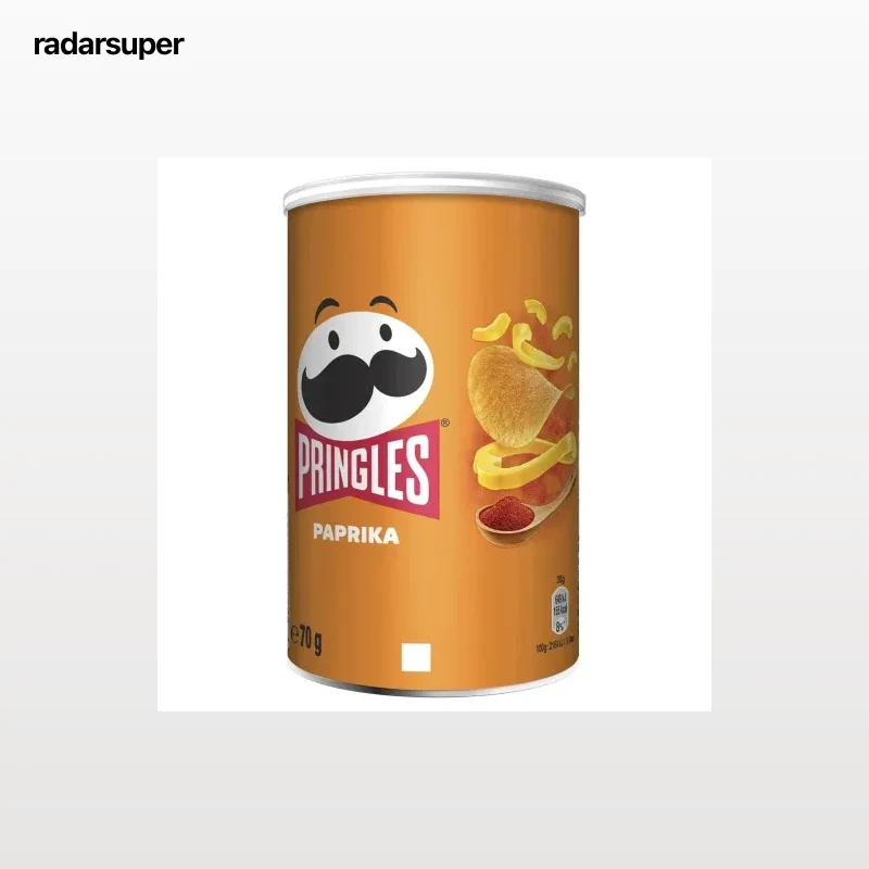 Aperitivo de patata sabor paprika Pringles 70 g.