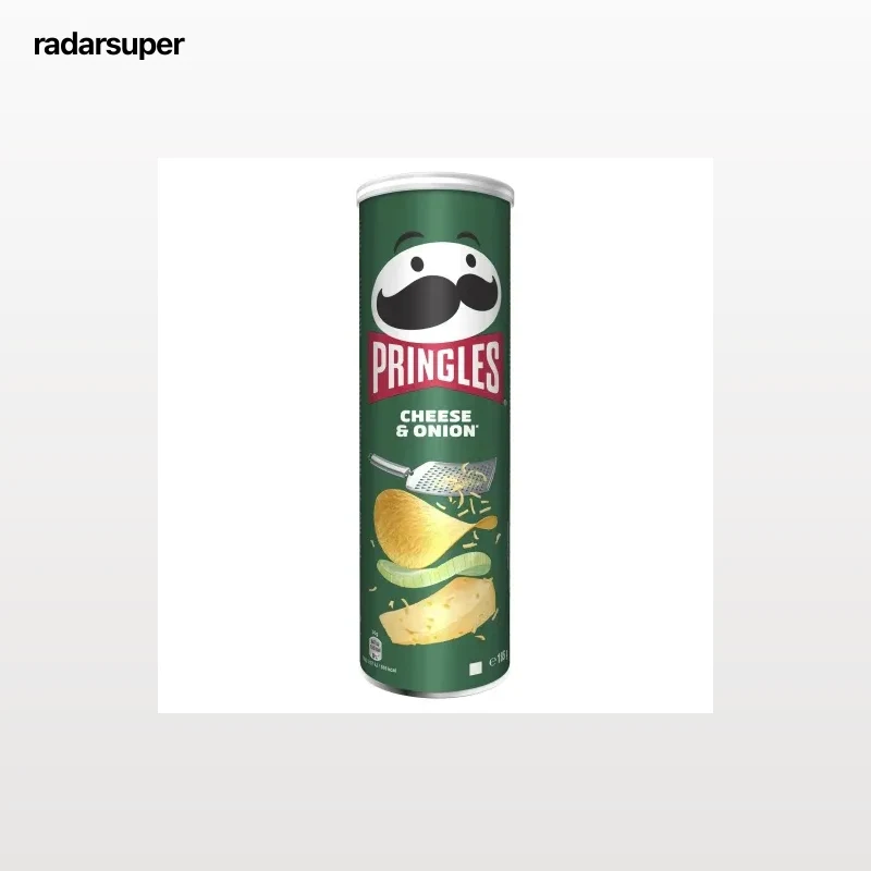 Aperitivo de patata sabor queso y cebolla Pringles 185 g.