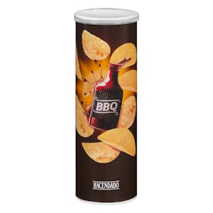 Aperitivo de patata sabor barbacoa