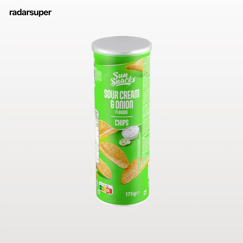 Aperitivo de patata sabor crema agria y cebolla