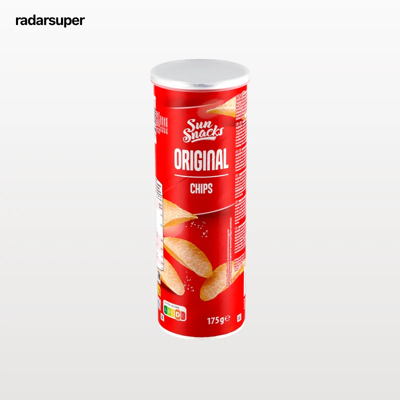 Aperitivo de patata con sal