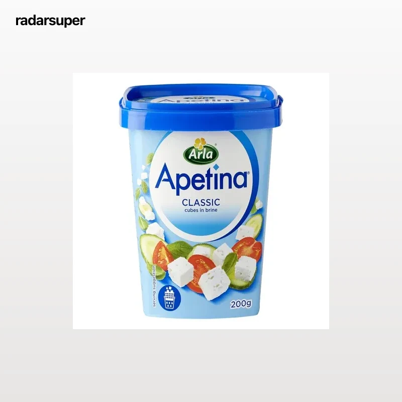Apetina queso blanco dados en salmuera Arla 200 g.