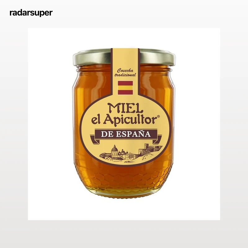 EL APICULTOR Miel multifloral de España 375 g.